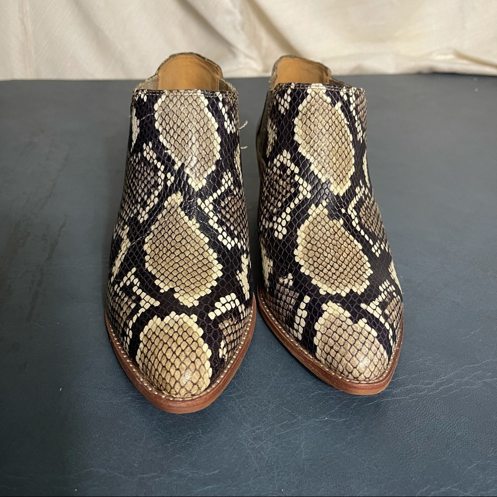 Madewell Snake Print Ankle Boot - Picture 3 of 8